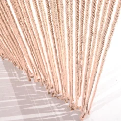 Online DecoWoerner Dekovorhang "Seile" 200 Cm Beige