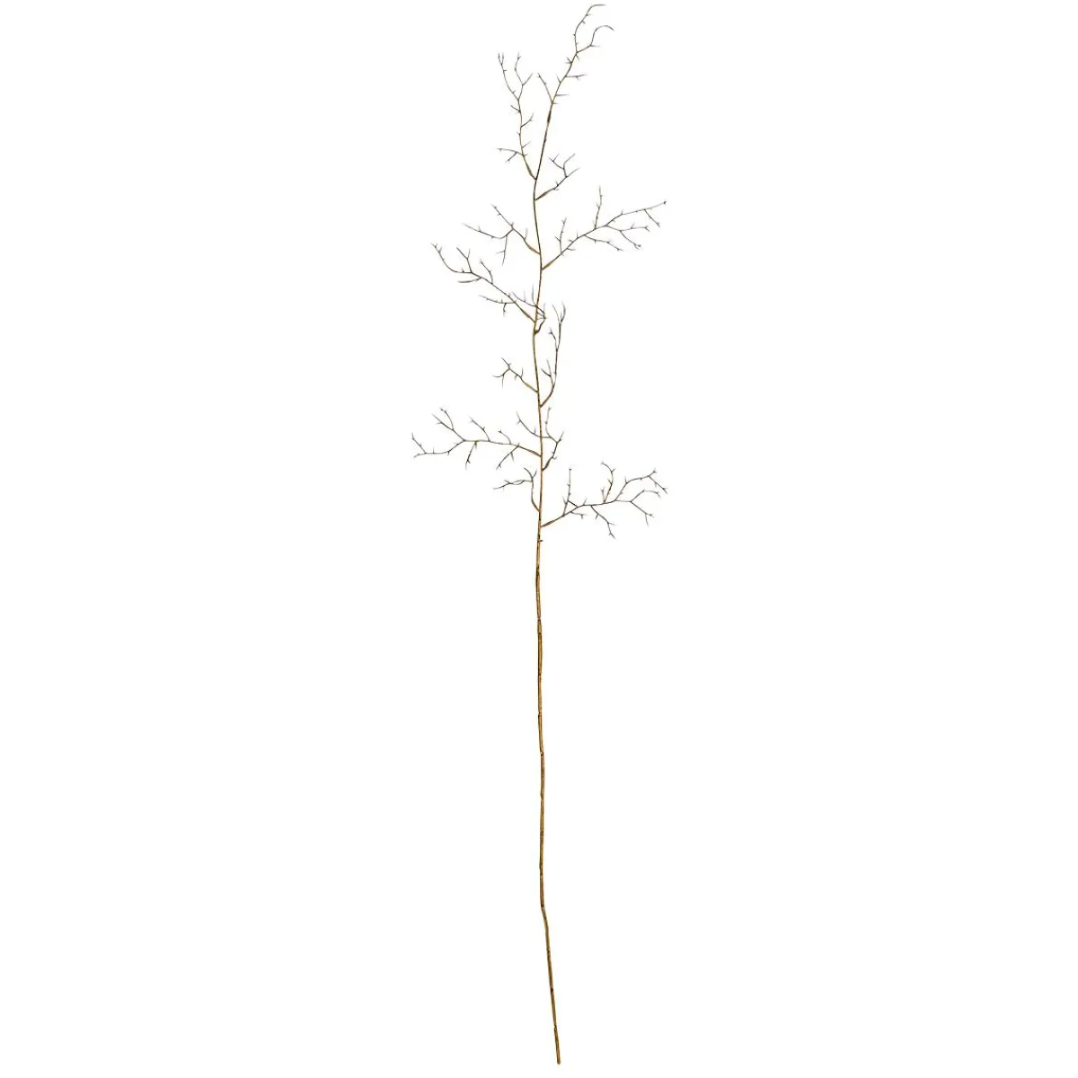 Clearance DecoWoerner Deko-Zweig Weißdorn, 110 Cm gold