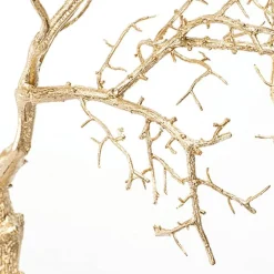 Clearance DecoWoerner Deko-Zweig Weißdorn, 110 Cm gold