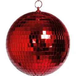 Clearance DecoWoerner Discokugel , 30 Cm Ø rot