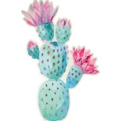 Clearance DecoWoerner Display-Hänger "Kaktus" 100 Cm Hoch rosa