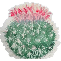 Clearance DecoWoerner Display-Hänger "Kugelkaktus" Pink rosa