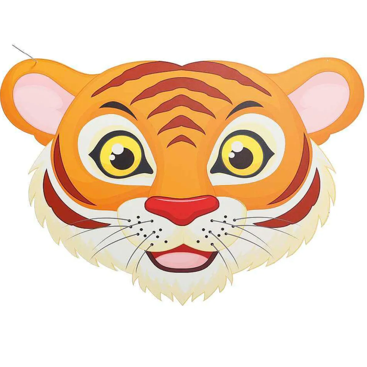 New DecoWoerner Display-Hänger "Tiger" 80 Cm Breit orange