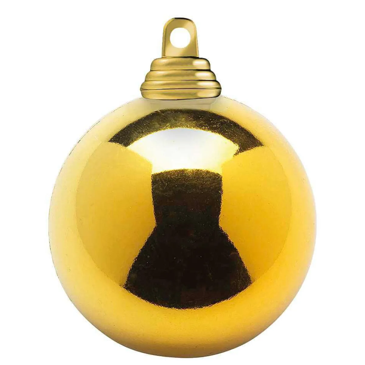 Online DecoWoerner Dunkel, Glänzende Weihnachtskugeln Aus Schwer Entflammbarem Kunststoff, 6 Cm Ø – 24 Stück gold