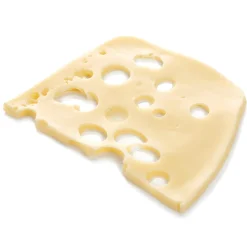 Clearance DecoWoerner Edamer-Käse-Scheibe -Lebensmittel-Attrappe , 18 Cm gelb