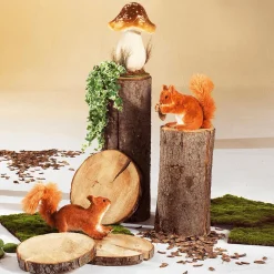 Clearance DecoWoerner Eichhörnchen, Sitzend orange