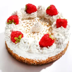 Hot DecoWoerner Erdbeersahne Torte Lebensmittel-Attrappe rot