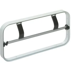 Outlet DecoWoerner Ersatzrahmen Für Senkrechtabroller Rollenbreite 50 Cm Grau