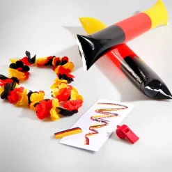 Discount DecoWoerner Fanset Deutschland, 56 Cm Lang mehrfarbig