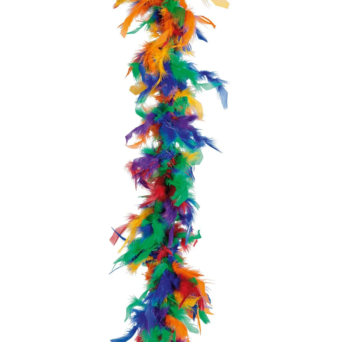 Outlet DecoWoerner Federboa, Bunt, 180 Cm mehrfarbig
