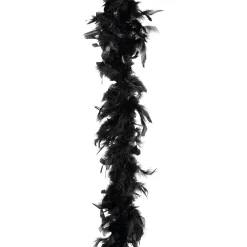 Online DecoWoerner Federboa, , 180 Cm schwarz