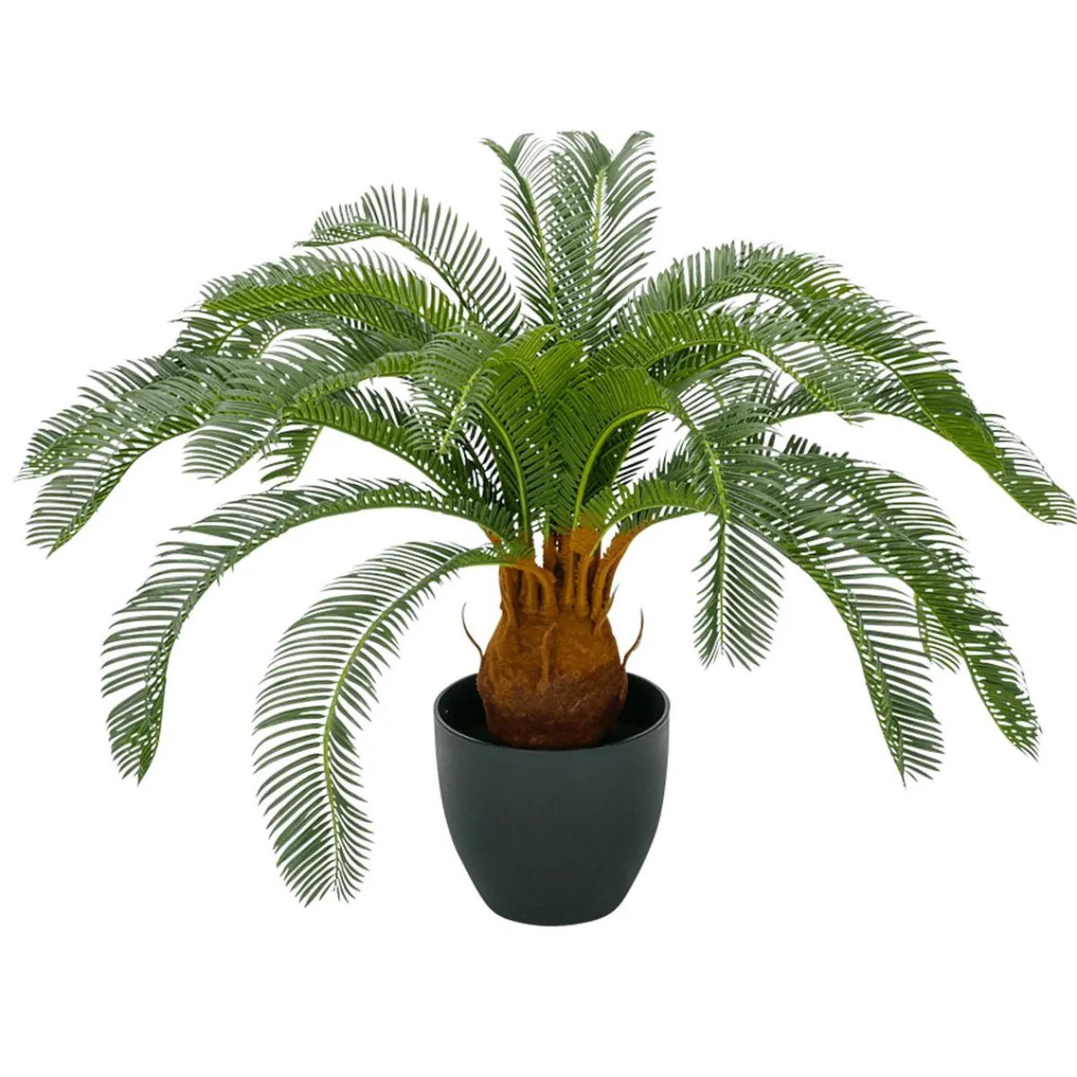 Online DecoWoerner Fertig Eingetopfte Cycaspalme-Kunstpalme 65 Cm grün