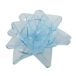 Online DecoWoerner Fertigschleifen, 8 Cm Ø, Hell, 35 Stück blau