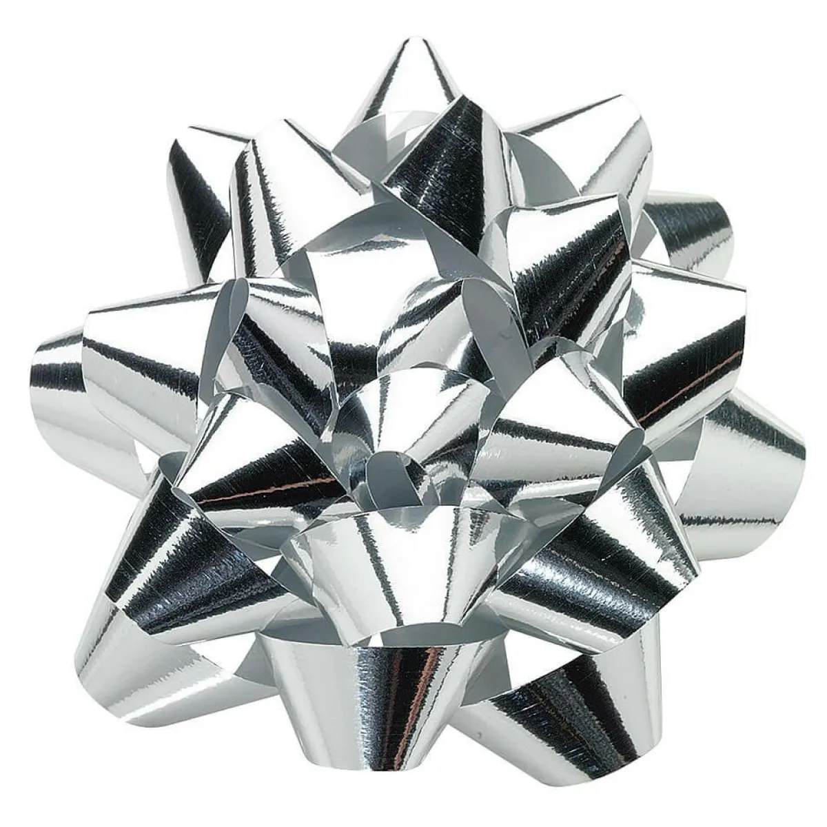 Best DecoWoerner Fertigschleifen Zum Kleben 10 Cm Ø, 25 Stück silber