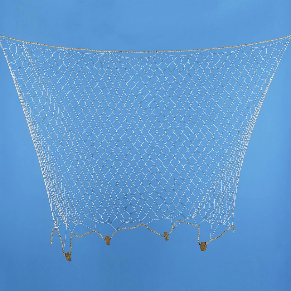 Clearance DecoWoerner Fischernetz Mit Schwimmern 150 X 100 Cm braun