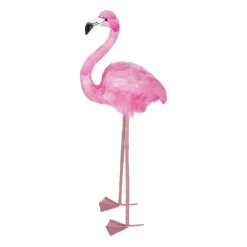 DecoWoerner Flamingo 90 Cm Hoch, rosa