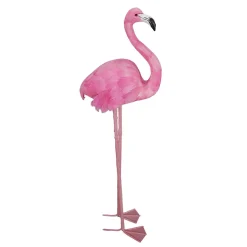 DecoWoerner Flamingo 90 Cm Hoch, rosa