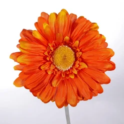 Online DecoWoerner Gerbera-Kunstblumen , Pack á 2 Stück orange