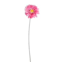 Sale DecoWoerner Gerbera-Kunstblumen , Pack à 2 Stück rosa