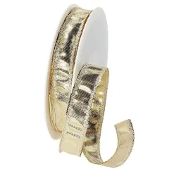 Clearance DecoWoerner Geschenkband 15 Mm Breit 25 M gold