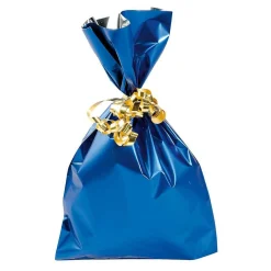 New DecoWoerner Geschenkbeutel, Matt, , 15 X 25 Cm blau
