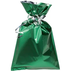 Outlet DecoWoerner Geschenkbeutel, Matt, Dunkel, 20 X 35 Cm grün