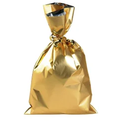 Online DecoWoerner Geschenkbeutel, Matt, , 20 X 35 Cm gold