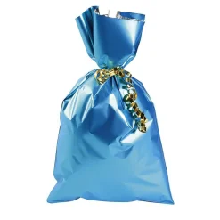 Online DecoWoerner Geschenkbeutel, Matt, Hell, 20 X 35 Cm blau