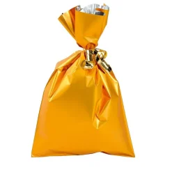 DecoWoerner Geschenkbeutel, Matt, Kupfer, 15 X 25 Cm braun