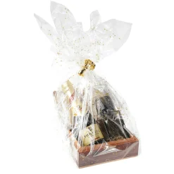 Online DecoWoerner Geschenkfolie Sterne 70 Cm, 100 M transparent