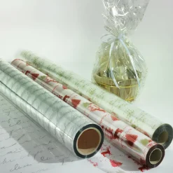 Online DecoWoerner Geschenkfolie Sterne 70 Cm, 100 M transparent