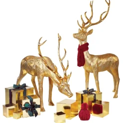 DecoWoerner Geschenkkartonage Majestic Metallic, , 8tlg. gold