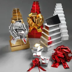 Outlet DecoWoerner Geschenkkartonage, , 10tlg. rot