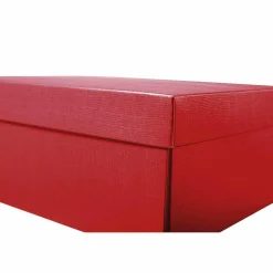 Best DecoWoerner Geschenkkartons 38 X 26 X 10 Cm, 10 Stück rot