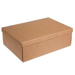 Online DecoWoerner Geschenkkartons 45,5 X 32 X 15 Cm 10 Stück braun