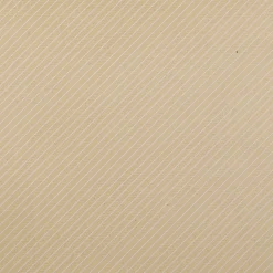 Hot DecoWoerner Geschenkpapier Streifen Braun / Weiß, 70cm Breit, 40 M Rolle