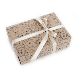 Discount DecoWoerner Geschenkpapier Tiere 70 Cm X 50 M braun