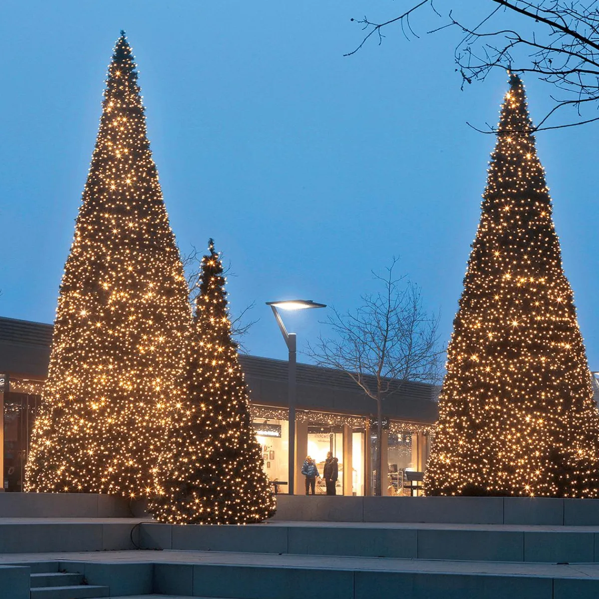 Online DecoWoerner Gigant Baum Mit LED Warm, Außen, 720 Cm grün