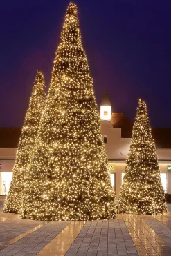 Discount DecoWoerner Gigant Baum Ohne Licht, 650 Cm grün