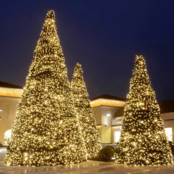 DecoWoerner Gigant Baum Ohne Licht, 1000 Cm grün