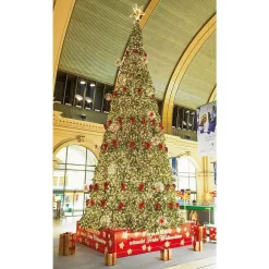 DecoWoerner Gigant Baum Ohne Licht, 1000 Cm grün