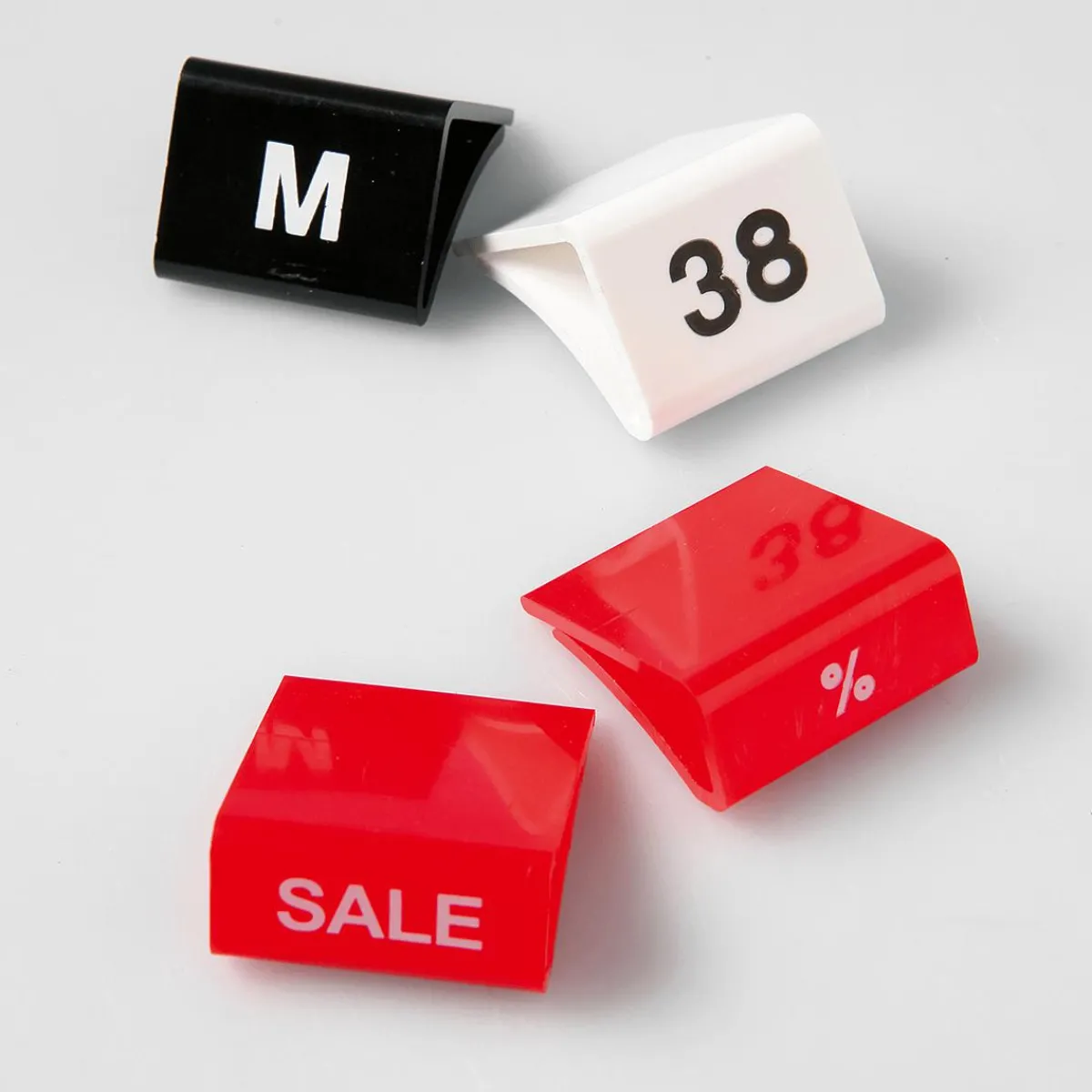 Online DecoWoerner Glasbodenaufstecker, 'Sale' rot