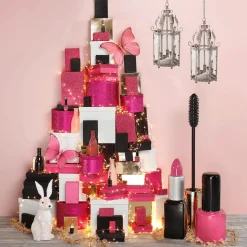 Hot DecoWoerner Glasvasen-Set 18 Cm Hoch, 4tlg., Pink/ rosa