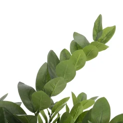 New DecoWoerner Glücksfeder Zamioculcas Kunstpflanze Im Topf 70 Cm grün