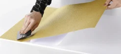 Outlet DecoWoerner Glitzer-Folie Selbstklebend 50 Cm X 5 M Rolle gold