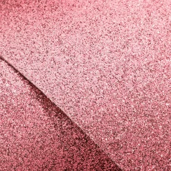 DecoWoerner Glitzer-Folie Selbstklebend 50 Cm X 5 M Rolle rosa