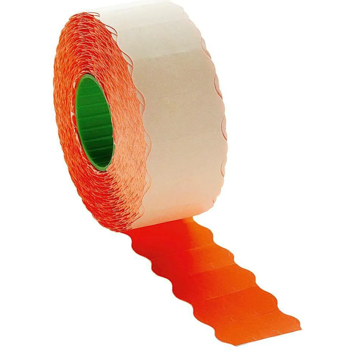 Best DecoWoerner Haftetiketten 26x12 Mm, Leucht, 1500 Stk. rot
