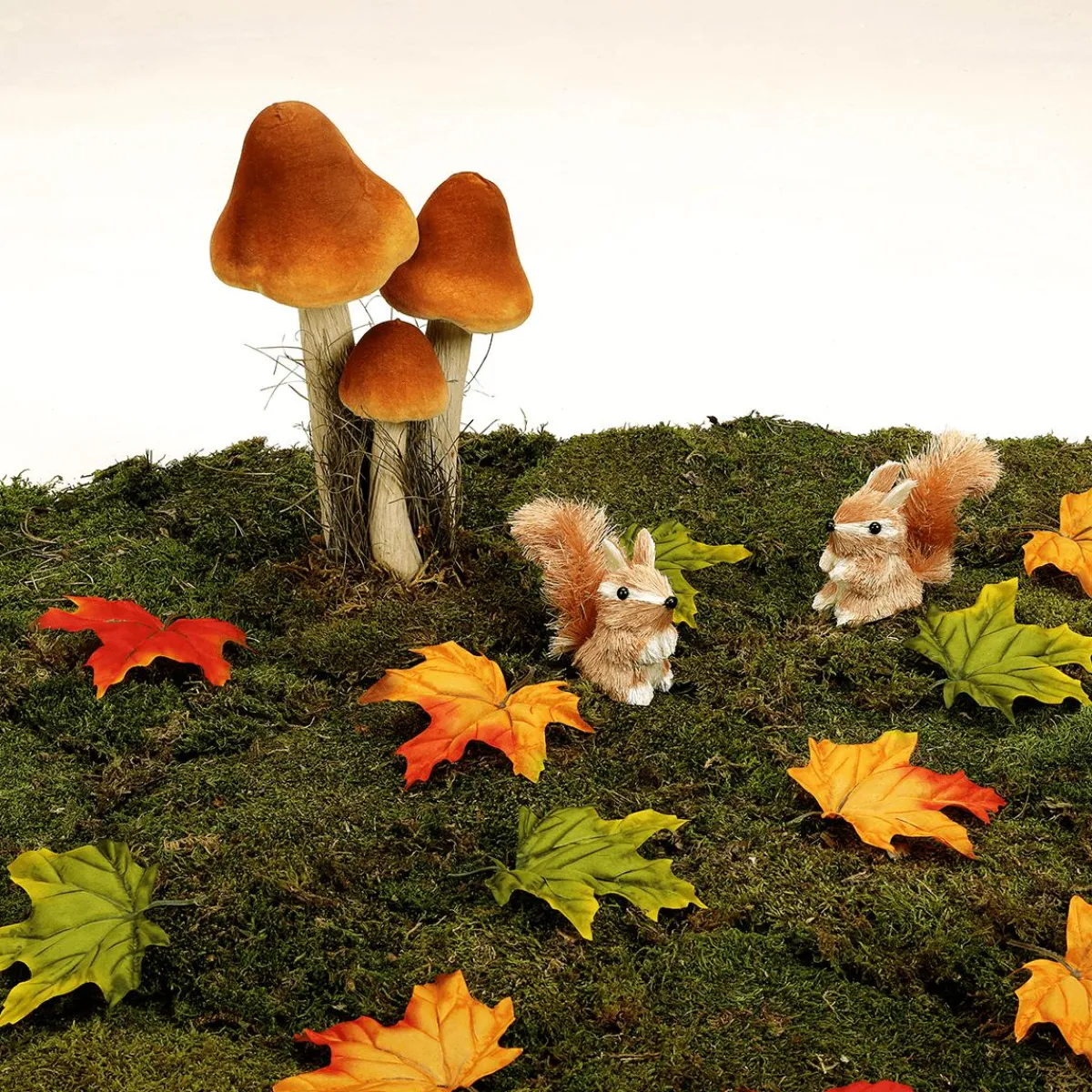 Clearance DecoWoerner Herbst Deko-Sparpaket Eichhörnchen Im Wald