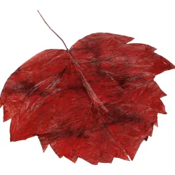 Sale DecoWoerner Herbstliche Kunstblätter 80 Cm, 3 Stück orange