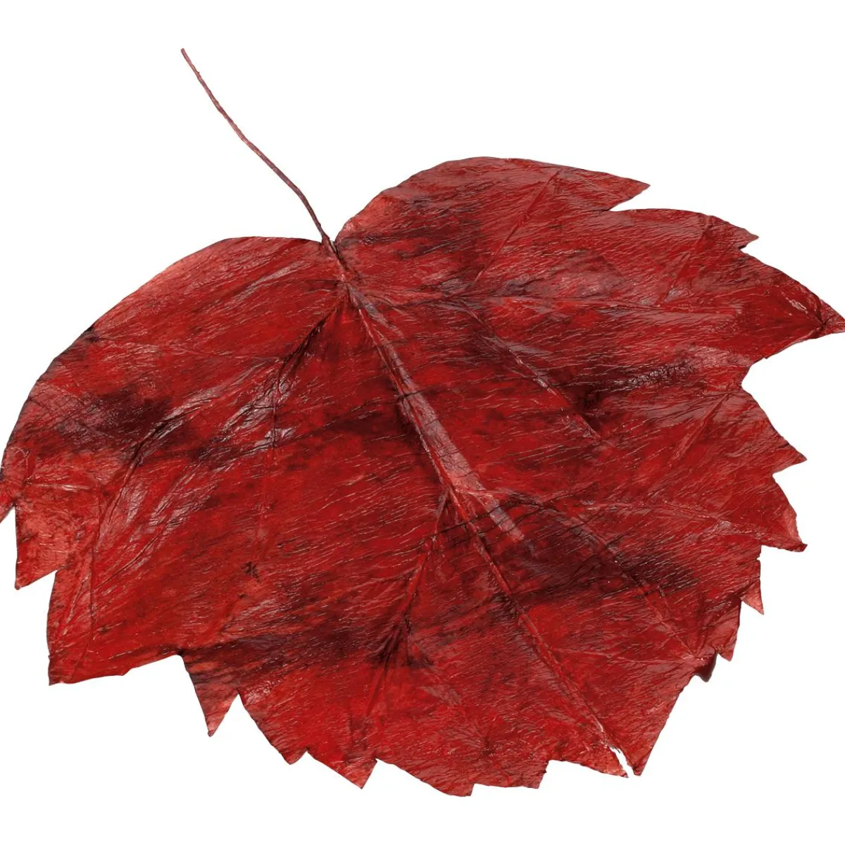 Sale DecoWoerner Herbstliche Kunstblätter 80 Cm, 3 Stück orange